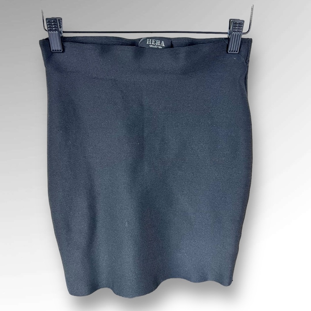 Hera Collection Women's Skirt Black Stretch